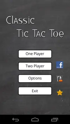 Tic Tac Toe Classic android App screenshot 1